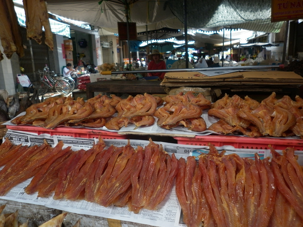 Local specialties at Chau Doc Market